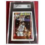 1992-93 Topps Michael Jordan Gold Card - SGC 8