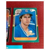 (3) 1987 Greg Maddux Rookie Cards