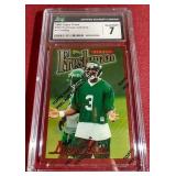 1996 Topps Finest Keyshawn Johnson Rookie Card - CGC 7