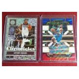 (2) Anthony Edwards Prizm Cards