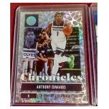 (2) Anthony Edwards Prizm Cards