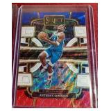 (2) Anthony Edwards Prizm Cards