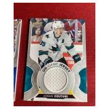 (3) Upper Deck Hockey Game-Used Jersey Cards