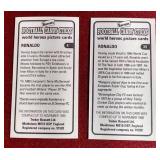 (2) 1998 Ronaldo Cards