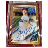 2021 Topps Chrome Jordan Holloway Autograph Refractor Rookie Card #/50 - CGC 10