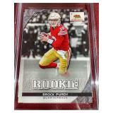 2023 Leaf Brock Purdy Rookie Card - CCG 10