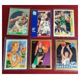 (6) Larry Bird Cards