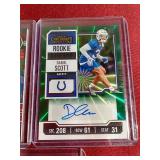 (3) Football Autograph Cards