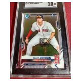 2021 Bowman Chrome Blaze Jordan 1st Bowman Card - SGC 10