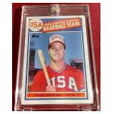 1985 Topps Mark McGwire Rookie Card