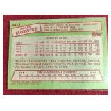 1985 Topps Mark McGwire Rookie Card