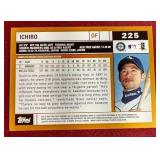 2002 Topps Ichiro Rookie Gold Cup Card