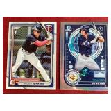 (2) 2024 Bowman Walker Jenkins Cards - 1st Bowman & Refractor