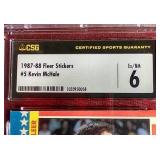 1987-88 Fleer Stickers Kevin McHale - CSG 6