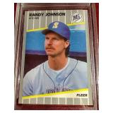 1989 Fleer Randy Johnson Rookie Card - PSA 8