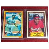 (2) Frank Thomas Rookie Cards