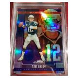 2004 Fleer Showcase Tom Brady - PSA 8