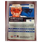 2004 Fleer Showcase Tom Brady - PSA 8