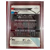 2023 Finest Corbin Carroll Refractor Rookie Card - PSA 9