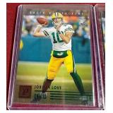 (2) 2020 Chronicles Jordan Love Rookie Cards - Silver & Green