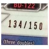 (4) Numbered Nick Gordon Prospect Cards