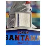 2008 Upper Deck Johan Santana Game-Used Jersey Card