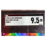 1998 Flair Showcase Fred Taylor Rookie Card - SGC 9.5