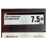 1990-91 Upper Deck Mark Recchi Rookie Card - SGC 7.5