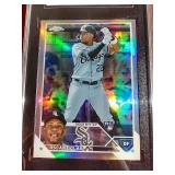 2023 Topps Chrome Oscar Colas Rookie Refractor Card - SGC 9