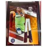 2022-23 Elite Anthony Edwards Orange Die-Cut - SGC 9