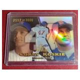 (3) Numbered Minnesota Twins Star Cards