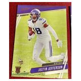 (2) 2020 Prestige Justin Jefferson Rookie Cards