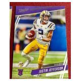 (2) 2020 Prestige Justin Jefferson Rookie Cards