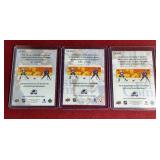 2022-23 Upper Deck 3-Card Cale Makar Mini Set