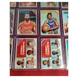 (20) 1975-76 Topps Basketball Cards
