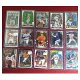 (15) Baseball Rookie Cards - Some Nice Names