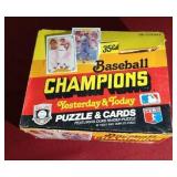 1984 Donruss Baseball Champions Wax Box