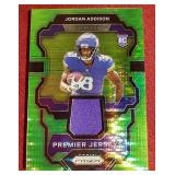 2023 Prizm Jordan Addison Jersey Rookie Card