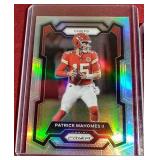 (2) Patrick Mahomes Cards - Includes a Prizm