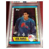 1989 Topps Joe Sakic Rookie Card - PSA 6