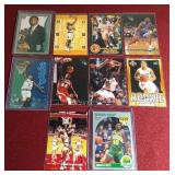 (10) Basketball Rookie Cards - 80s/90s Stars