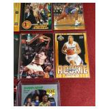 (10) Basketball Rookie Cards - 80s/90s Stars