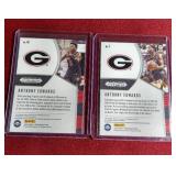 (2) Prizm Draft Picks Anthony Edwards Rookie Cards