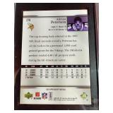 2007 Upper Deck Adrian Peterson Rookie Card - SGC 9