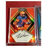 (4) Football Autograph Cards