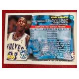 1995-96 Topps Kevin Garnett Rookie Card