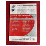 (2) Basketball Game-Used Jersey Cards - #d HOFer