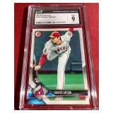 2018 Bowman Shohei Ohtani Rookie Card - CGC 9
