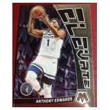 (2) Mosaic Anthony Edwards Cards
