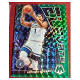 (2) Mosaic Anthony Edwards Cards